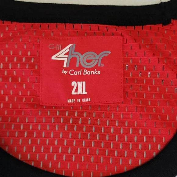 NEW Atlanta Hawks Tank Top NBA Sleeveless Sport Mesh Cool Net GIII 4Her Women XL - Picture 9 of 14